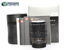 Load image into Gallery viewer, Leica APO-Summicron-M 75mm F/2 ASPH. Lens 6Bit Black 11637 *MINT in Box*