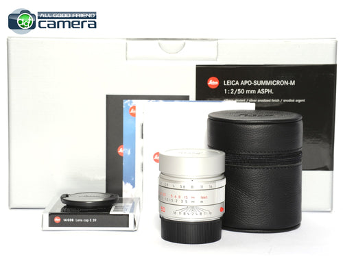 Leica APO-Summicron-M 50mm F/2 ASPH. Lens Silver 11142 *BRAND NEW*