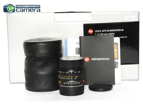 Leica APO-Summicron-M 50mm F/2 ASPH. Lens Black 11141 Production 2024