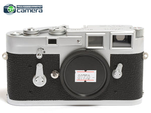 Leica M3 Film Rangefinder Camera Silver/Chrome Single Stroke *EX+*