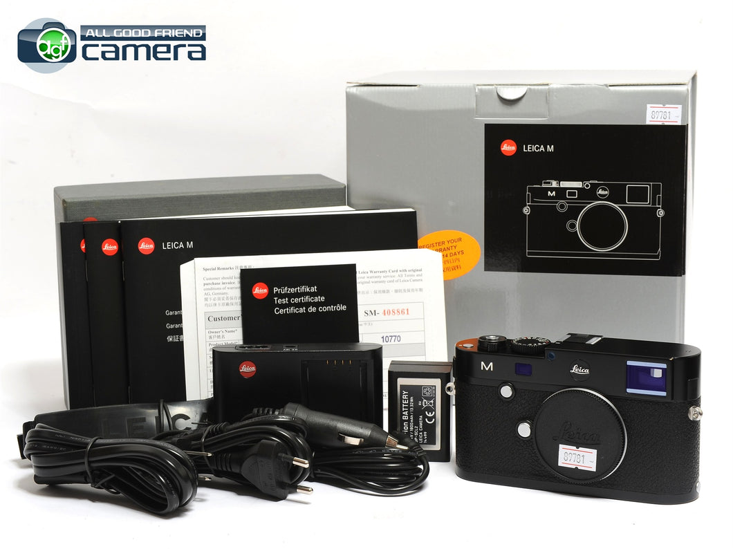 Leica M 240 Digital Rangefinder Camera Black Paint 10770 *MINT- in Box*