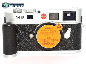 Leica M8.2 Rangefinder Camera Silver Shutter Count 537 *MINT-*