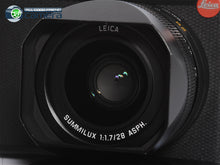 Load image into Gallery viewer, Leica Q (Typ 116) Digital Camera Black 19000 w/Summilux 28mm F/1.7 Lens *EX+*