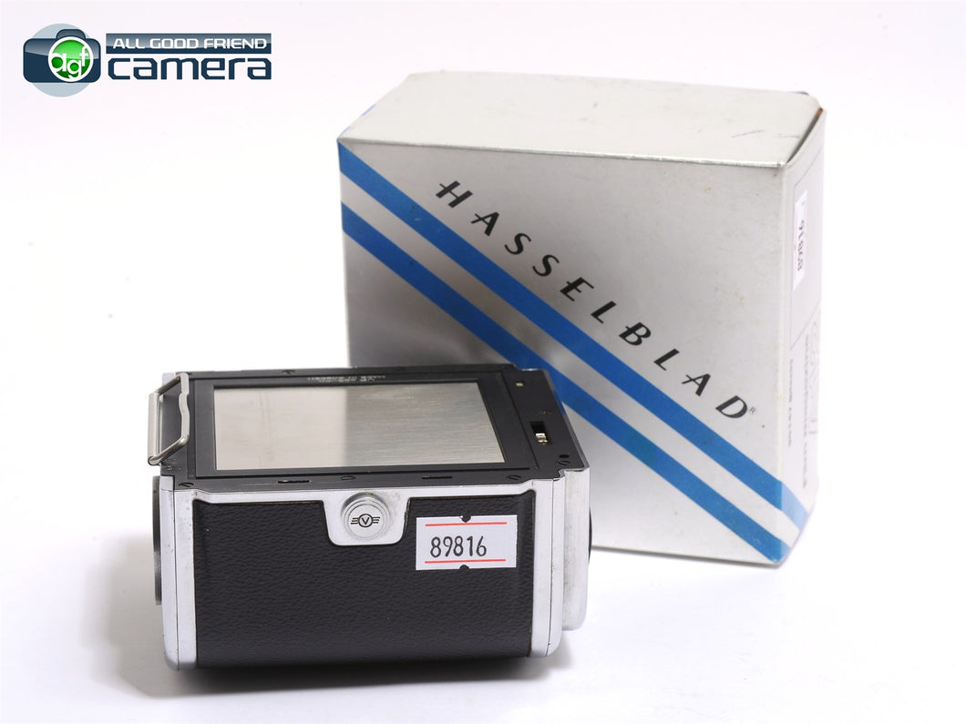 Hasselblad A12 6x6 120 Film Back Type II Silver/Chrome *EX+*