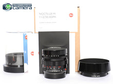 Load image into Gallery viewer, Leica Noctilux-M 50mm F/1.2 ASPH. Lens Glossy Black 11731 *BRAND NEW*