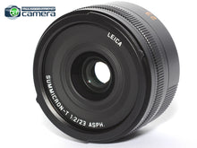 Load image into Gallery viewer, Leica Summicron-T 23mm F/2 ASPH. Lens for TL CL SL2 SL3 etc. *MINT in Box*