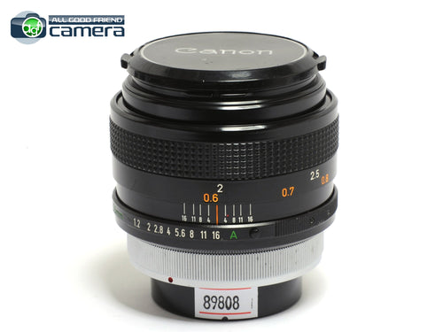 Canon FD 55mm F/1.2 S.S.C. Aspherical Lens *EX*