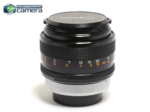 Canon FD 55mm F/1.2 S.S.C. Aspherical Lens *EX*