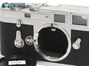 Leica M3 Film Rangefinder Camera Silver/Chrome Single Stroke