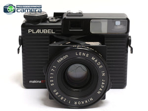 Plaubel Makin 670 Medium Format Camera w/Nikkor 80mm Lens *MINT-*