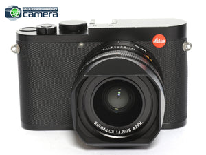 Leica Q2 Digital Camera Black 19050 w/Summilux 28mm F/1.7 Lens