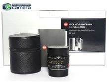 Load image into Gallery viewer, Leica APO-Summicron-M 50mm F/2 ASPH. Lens Black 11141 Late No. 491** *MINT*