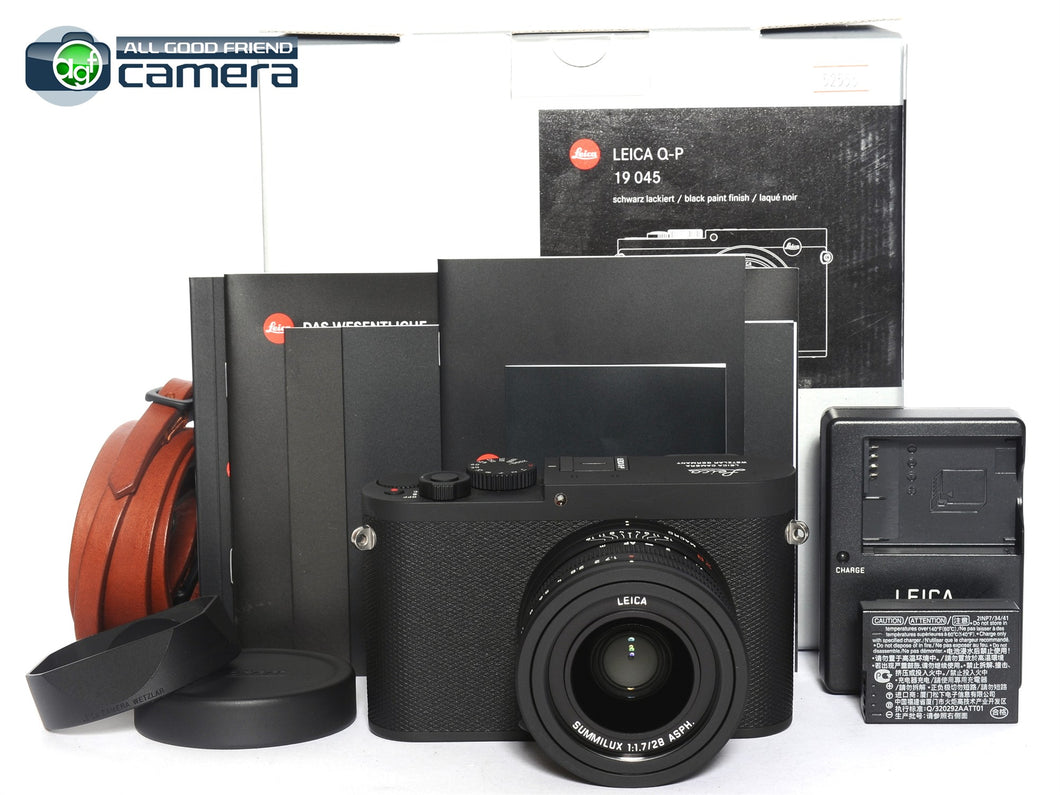 Leica Q-P Digital Camera Stealth Matte Black 19045 *MINT in Box*