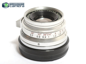 Leica Summicron M 35mm F/2 Lens 8 Elements Ver.1 Germany *EX*