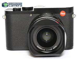 Leica Q2 Digital Camera Black 19050 w/Extra Battery *MINT- in Box*