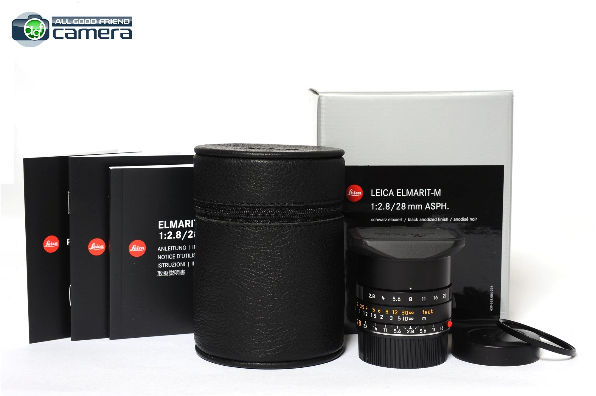 Leica Elmarit-M 28mm F/2.8 ASPH. E39 Lens Black 11677 *BRAND NEW 