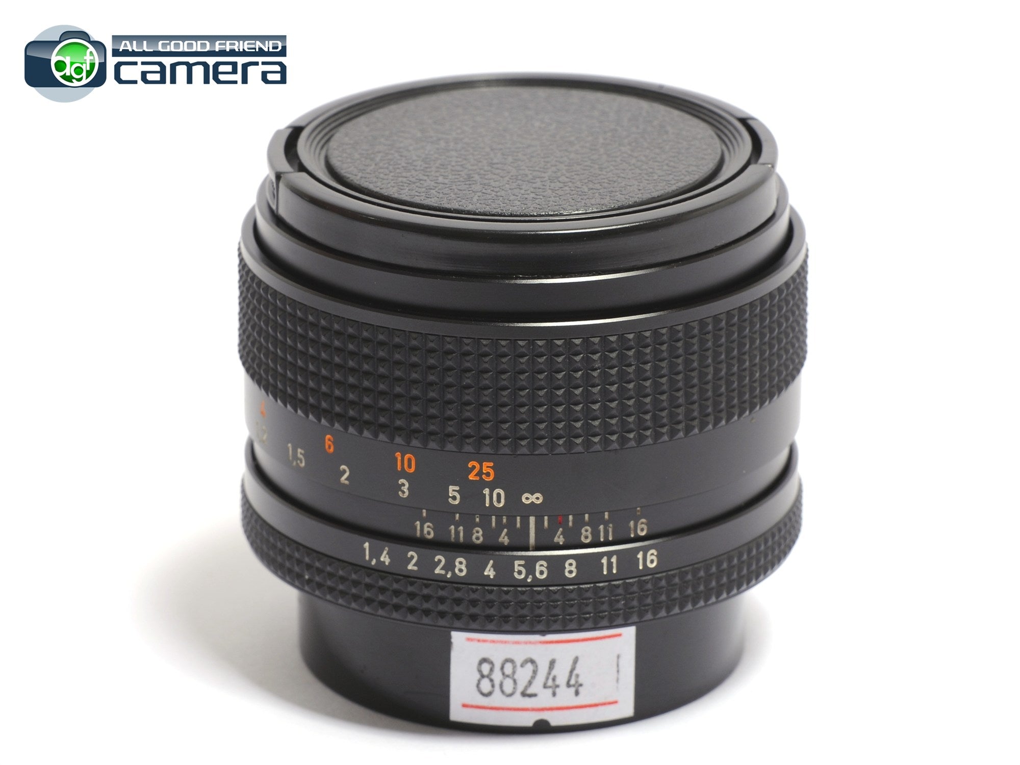 Contax Planar 50mm F/1.4 T* AEJ Lens *EX+* – AGFCamera