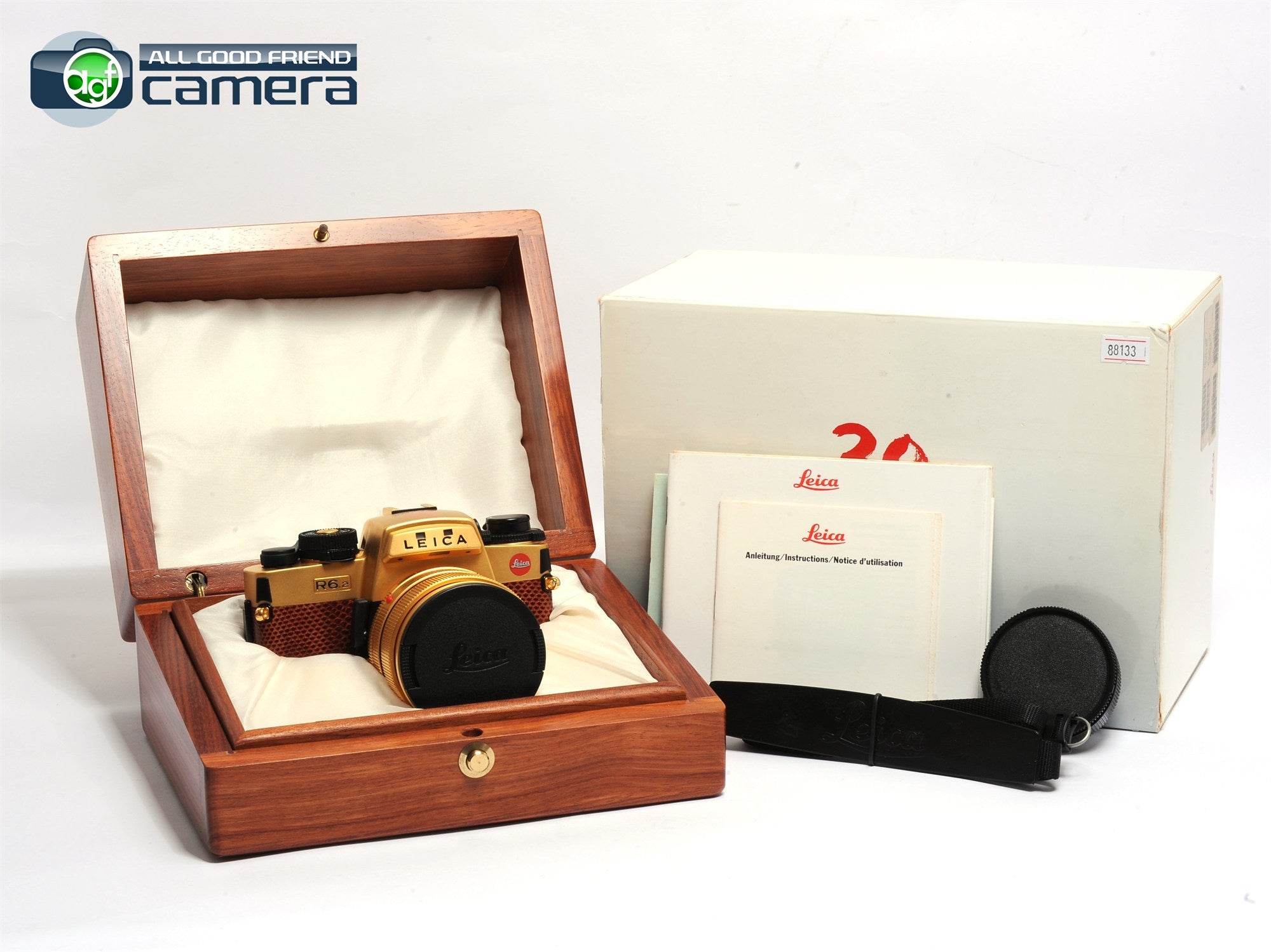 Leica R6.2 Camera Singapore 30 Years Gold Edition w/50mm F/1.4