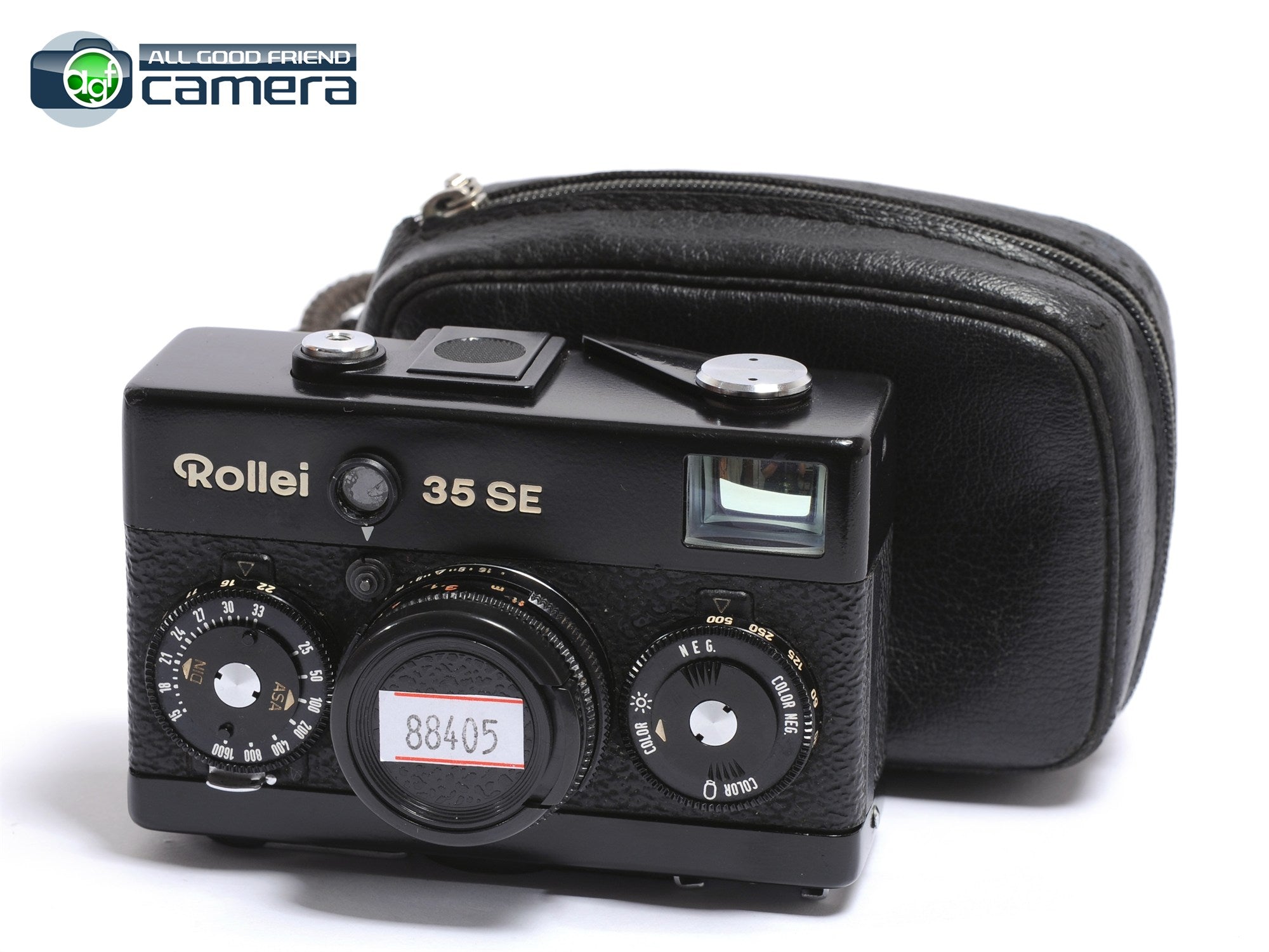 Rollei 35 SE Film P&S Camera Black w/Sonnar 40mm F/2.8 HFT Lens 