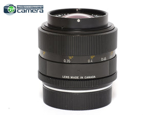 Leica Leitz Summicron-R 35mm F/2 Lens Ver.1 Canada *READ*