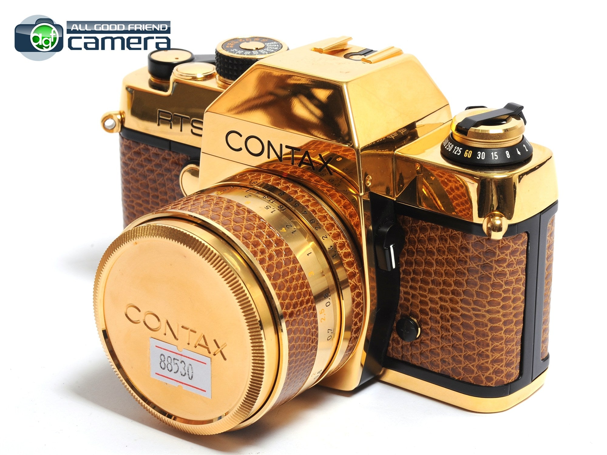 Contax RTS Camera Gold Ltd. Edition w/Planar 50mm F/1.4 Lens *MINT 