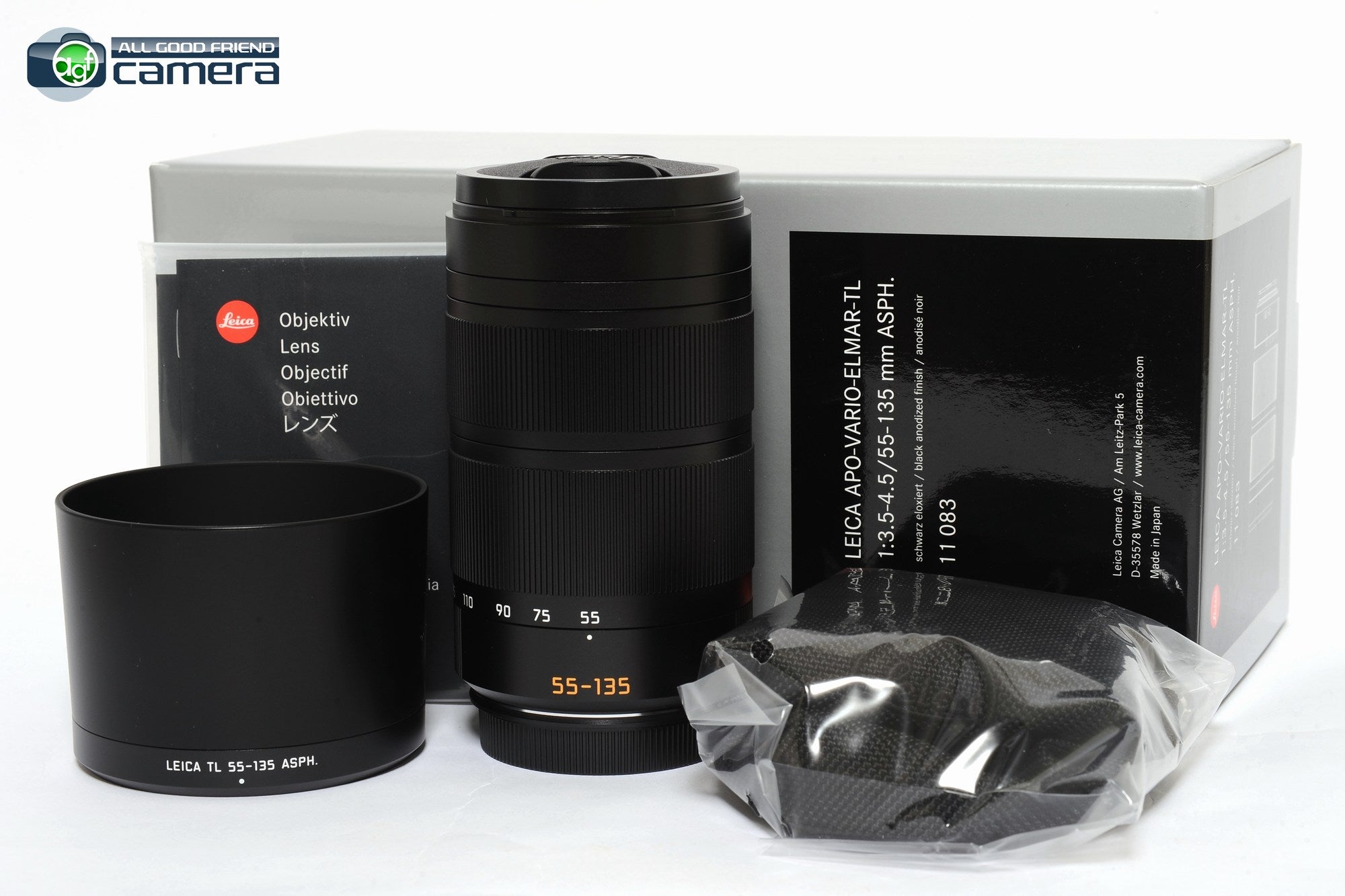 Leica APO-Vario-Elmar-TL 55-135mm F/3.5-5.6 ASPH. Lens 11083 CL SL2 *B –  AGFCamera